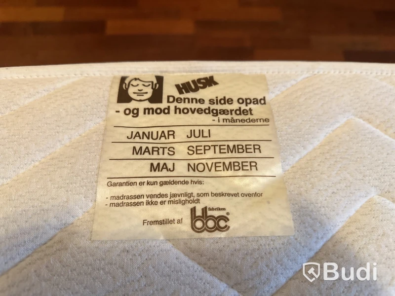 Dubbelsäng inkl. bäddmadrass