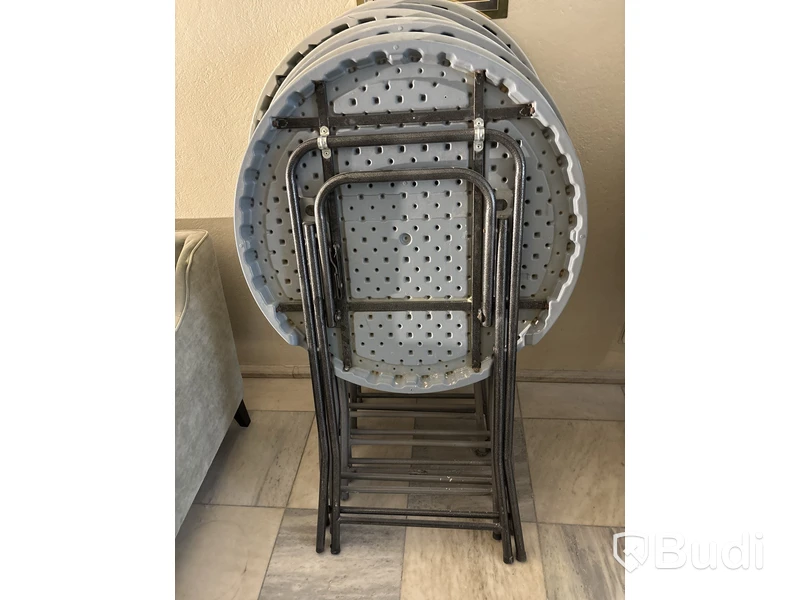 8 st. fällbara ståbord