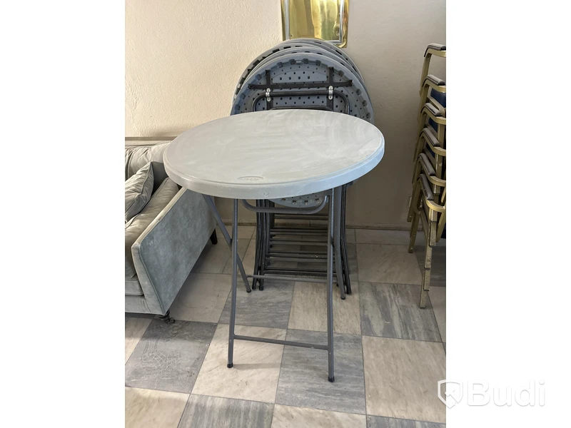 8 st. fällbara ståbord