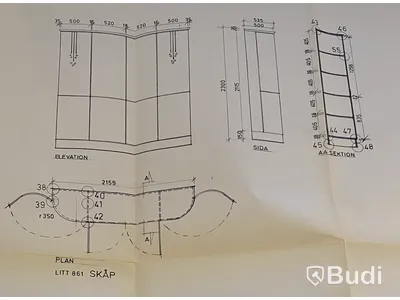 Skåp - ritad av Tengboms arkitektkontor