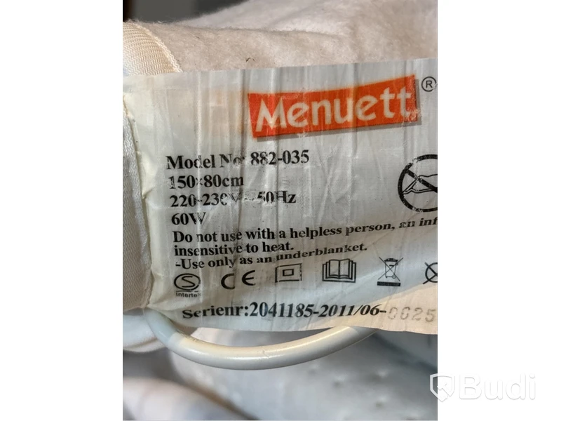 8 st. Elektrisk värmefilt