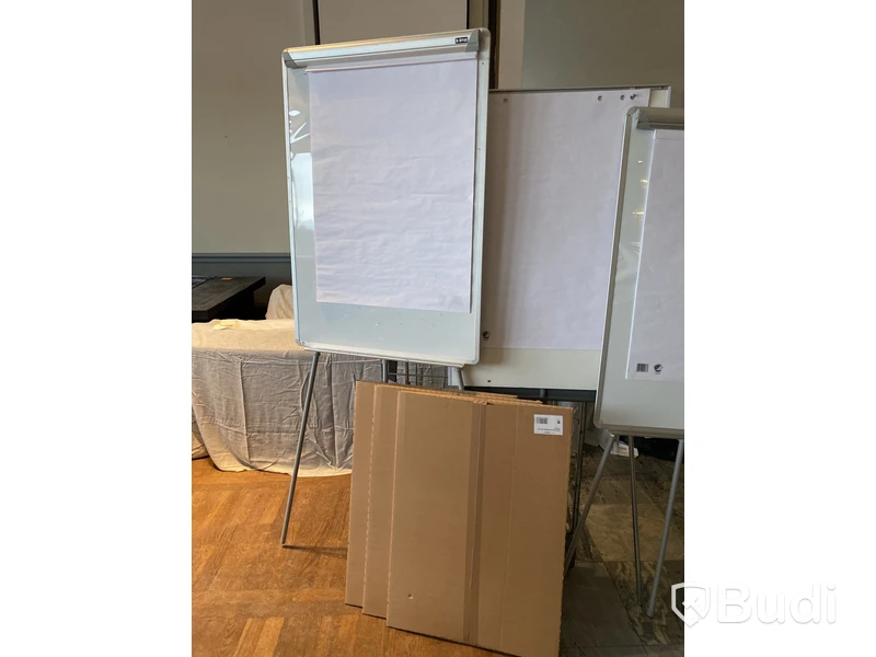 3 st. Whiteboard samt 3 st. pappersblock
