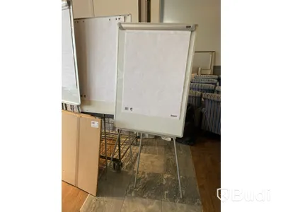 3 st. Whiteboard samt 3 st. pappersblock