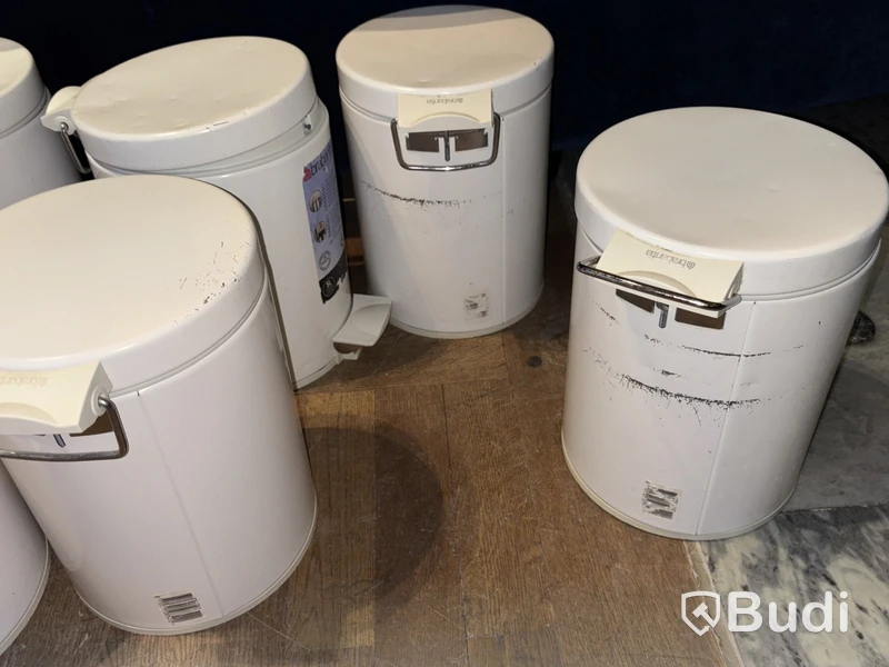 8 st. Papperskorgar Brabantia