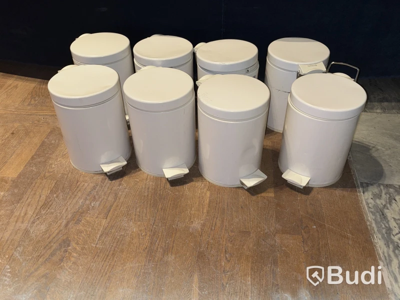 8 st. Papperskorgar Brabantia