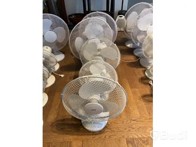 5 st. Fläktar, olika modeller och storlekar