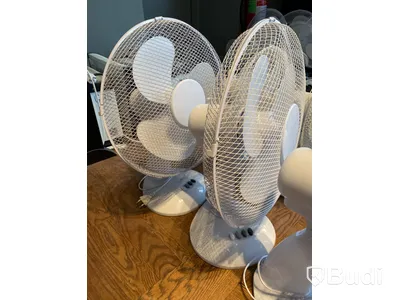 10 st. Fläktar, olika modeller och storlekar