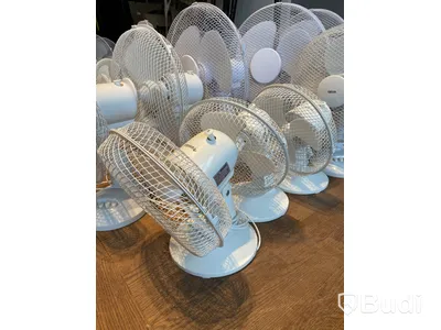 10 st. Fläktar, olika modeller och storlekar