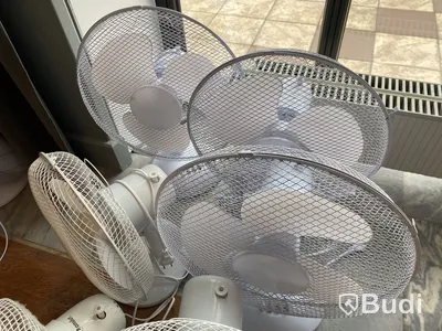 10 st. Fläktar, olika modeller och storlekar