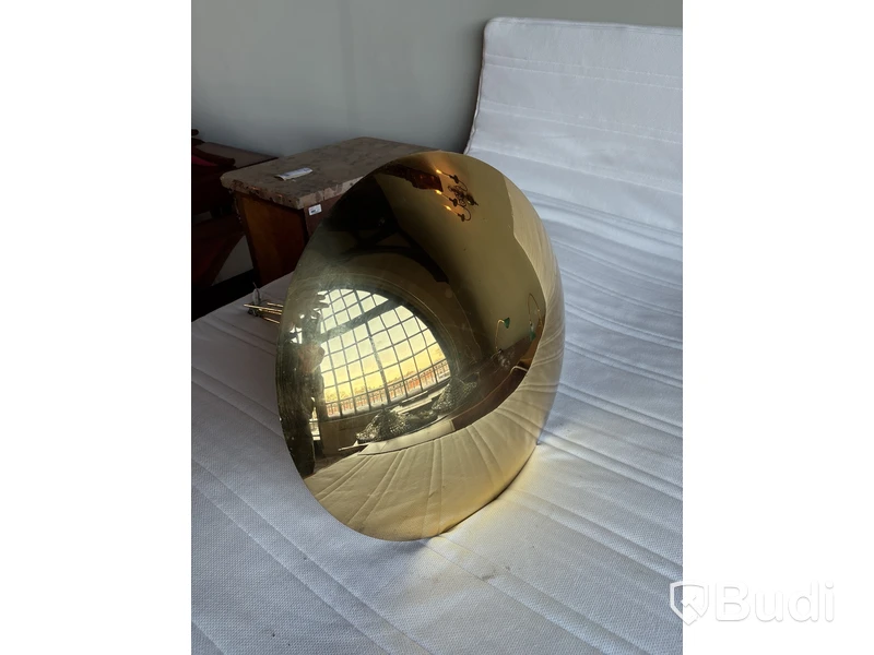 Taklampa  J.T KALMÁR, modell 7026, mässing, 3 ljuskällor