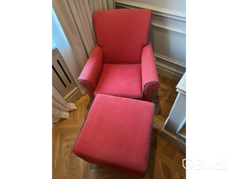 Fåtölj inkl. fotpall