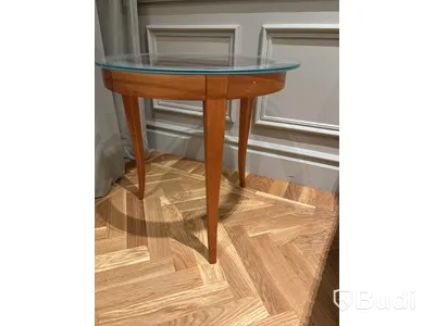 Fåtölj inkl. sidobord