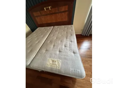 Dubbelsäng inkl. bäddmadrass Hypnos