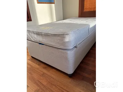 Dubbelsäng inkl. bäddmadrass