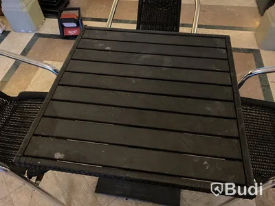 Bord för utomhusbruk, inkl. 4 st stolar