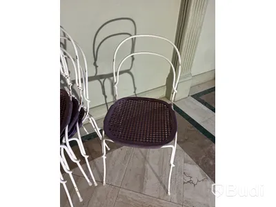 5 st. Stolar för utomhusbruk