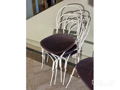 5 st. Stolar för utomhusbruk