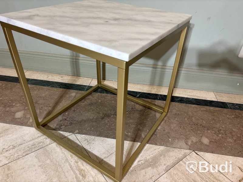 Soffbord, marmorskiva