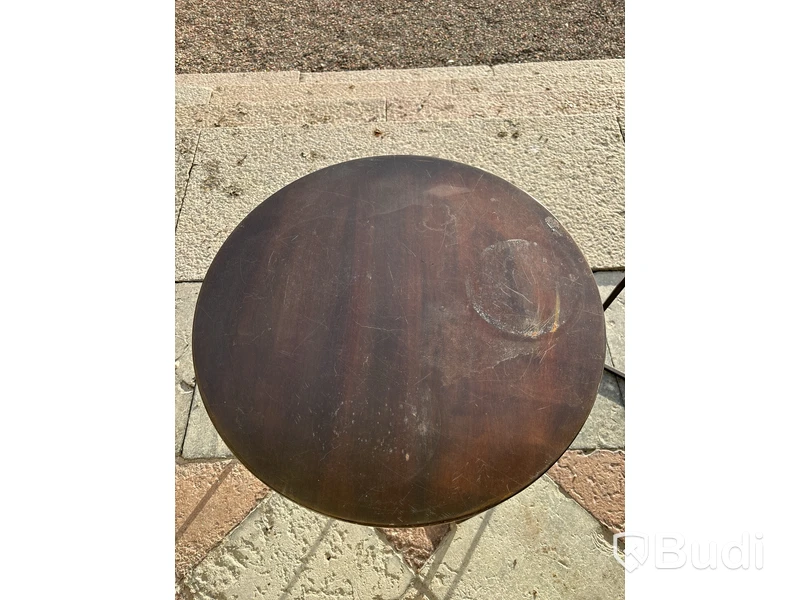 2 st. Soffbord, metall med trämarmorering