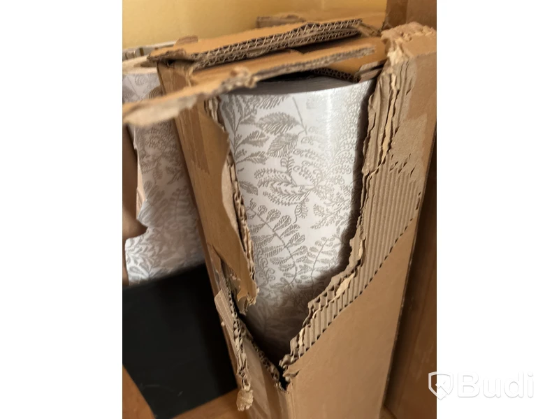 Parti med presentpapper, olika mönster och storlekar