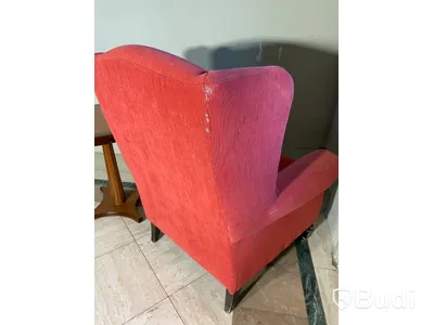Fåtölj inkl. soffbord