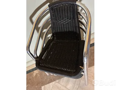 4 st. Stolar för utomhusbruk