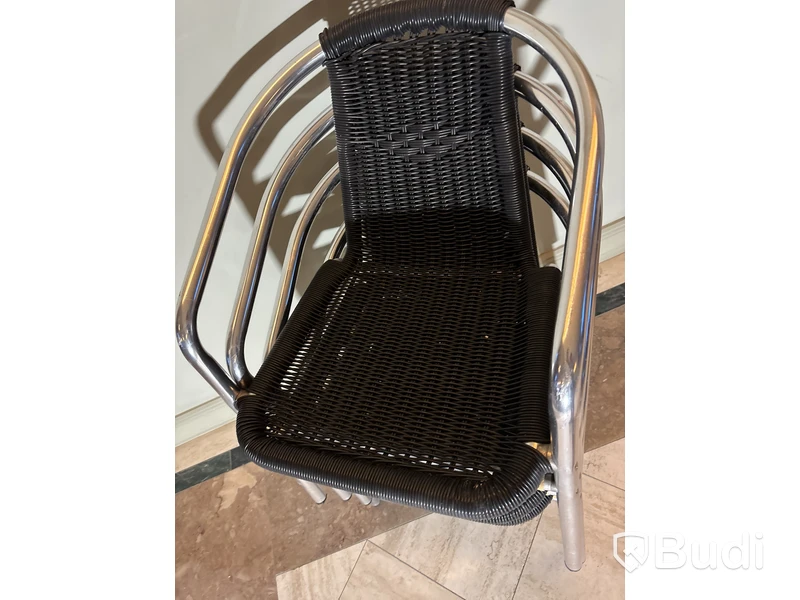 4 st. Stolar för utomhusbruk