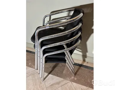 4 st. Stolar för utomhusbruk