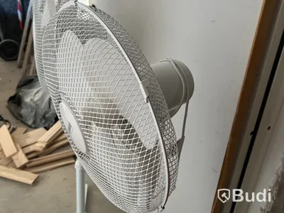 2 electric pedestal fans