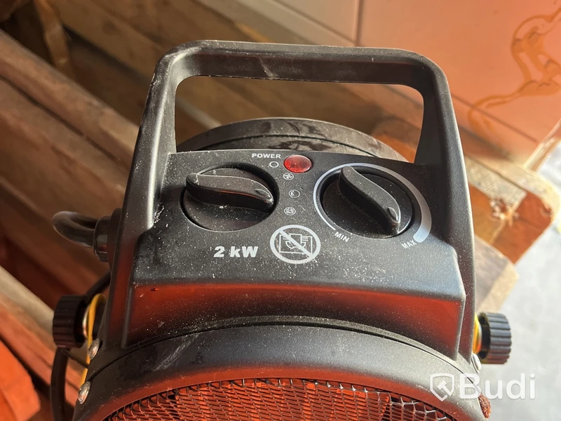 Anslut fan heater, 2000 W