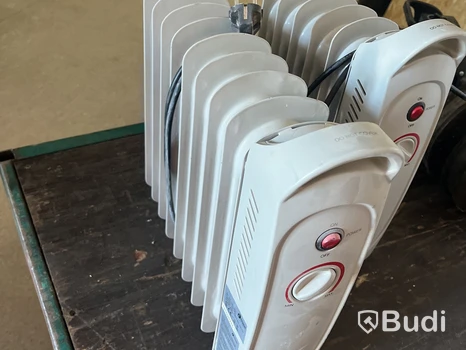2 st oljefyllda radiatorer Eligent, 800W