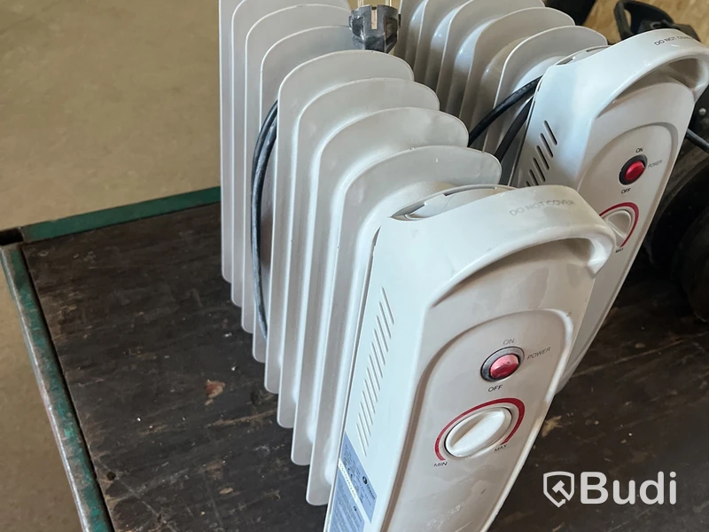 2 st oljefyllda radiatorer Eligent, 800W