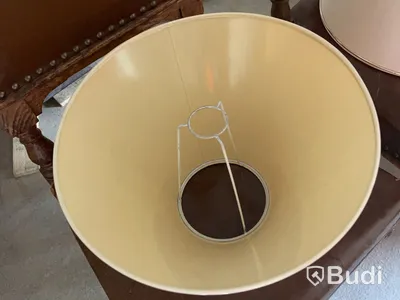 Lampskärmar, 4 st, beige, höjd 25, diameter 38