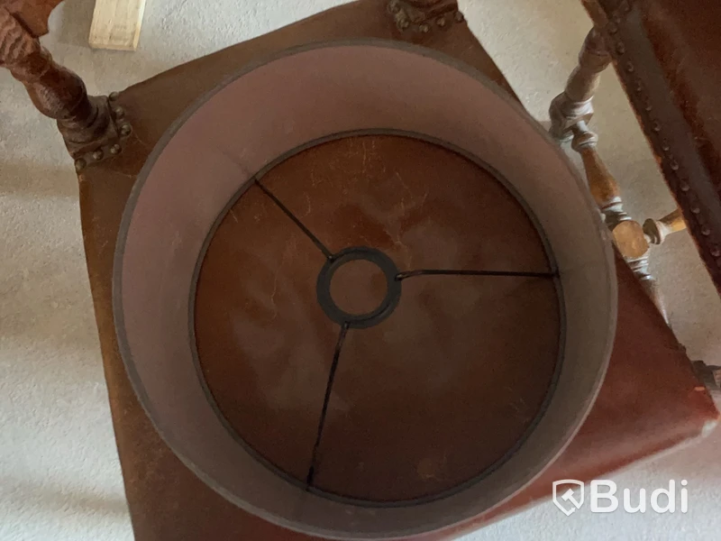 2 grey lampshades, diameter 31 cm