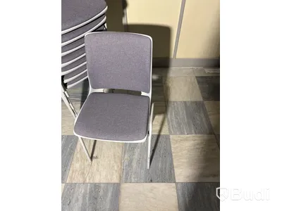 8 st. Konferensstolar, lila