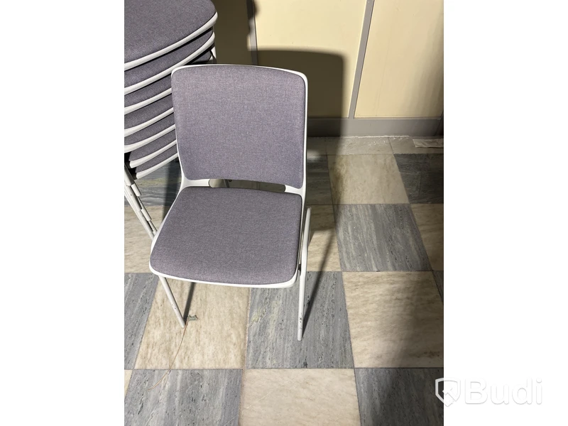 8 st. Konferensstolar, lila