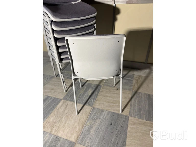 8 st. Konferensstolar, lila