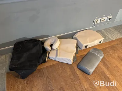 Massagekudde för gravida, inkl. förvaringsbag