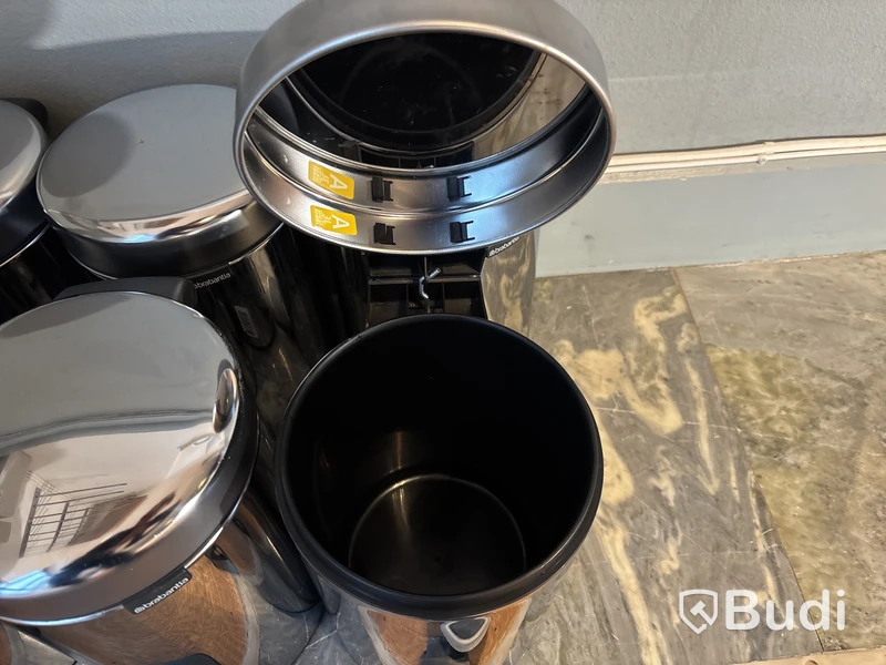 6 st. Papperskorgar Brabantia