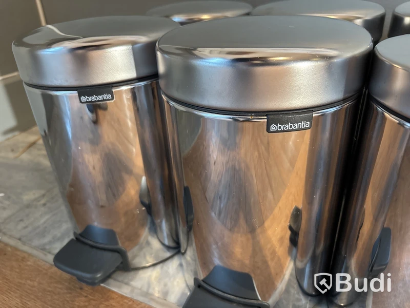 6 st. Papperskorgar Brabantia