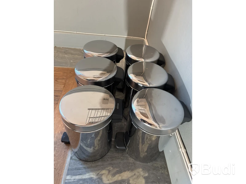 6 st. Papperskorgar Brabantia