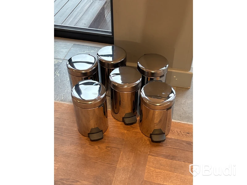 4 st. Papperskorgar Brabantia