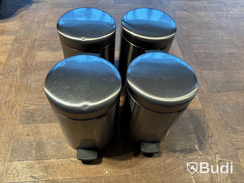 4 st. Papperskorgar Brabantia