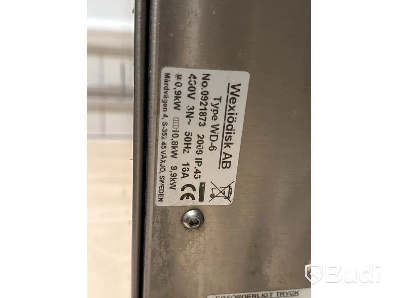 Diskmaskin Wexiödisk WD-6 med diskbana | 2009