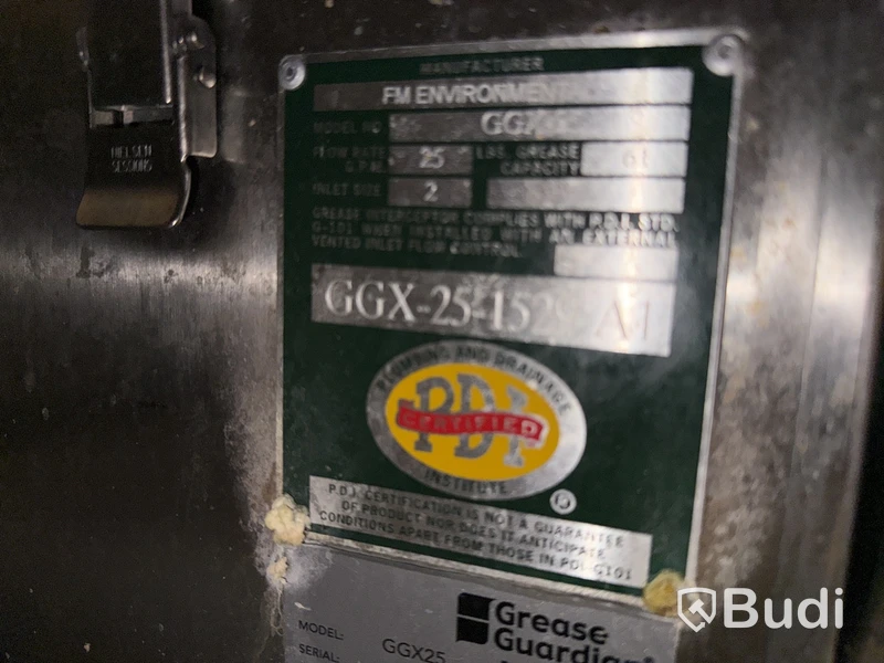 Fettavskiljare Grease Guardian GGX25 | 60 L