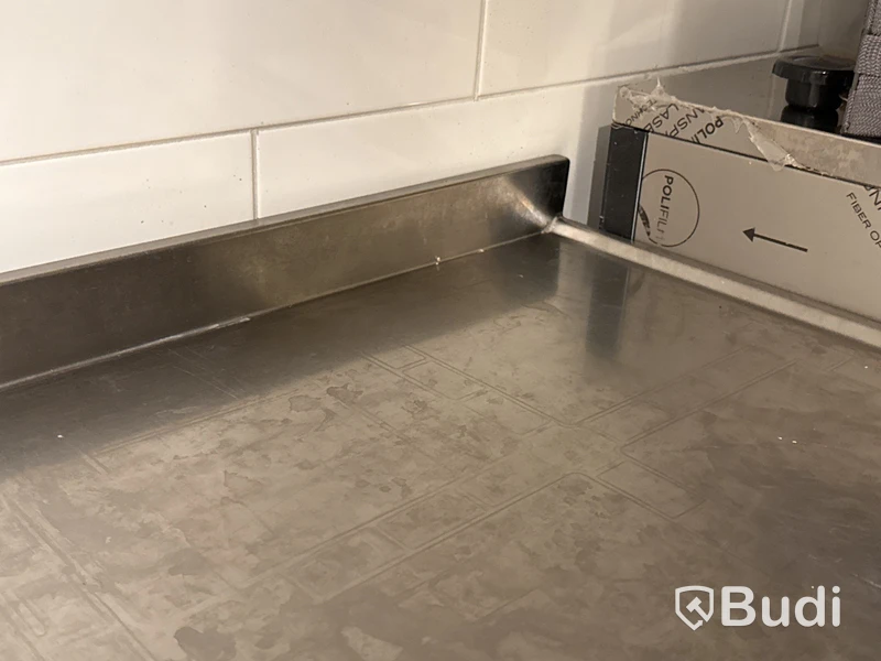 Rostfri diskbänk | 220x60x89 cm