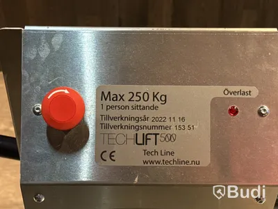 Plattformshiss TechLift 500 | 250 kg | 2022
