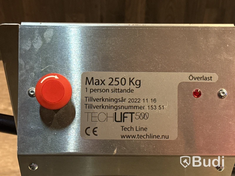 Plattformshiss TechLift 500 | 250 kg | 2022