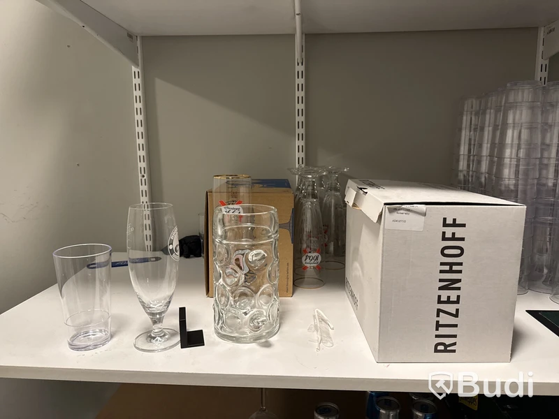 Parti med blandade glas