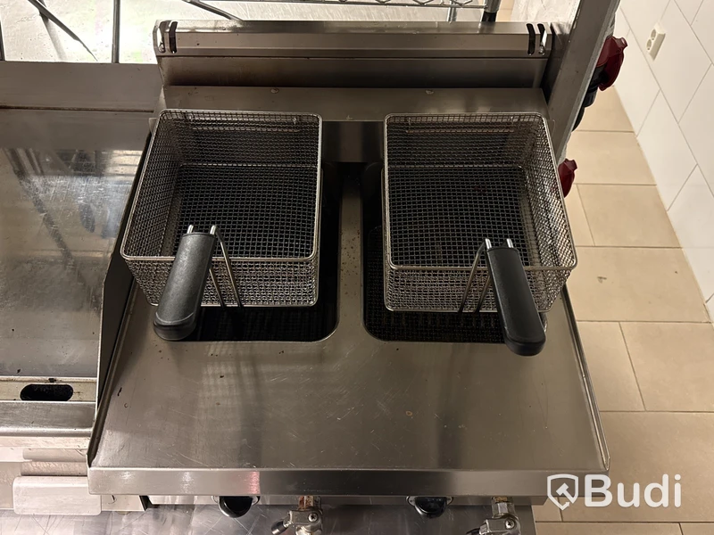Dubbelfritös MBM EFB665 | 60 cm